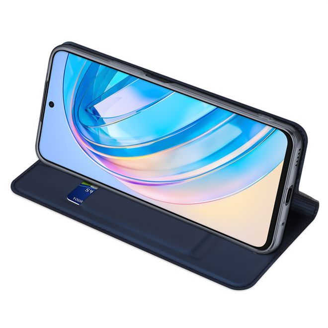 Dux Ducis - Honor X8a Hülle  - Handy Bookcover - Skin Pro Series - blau