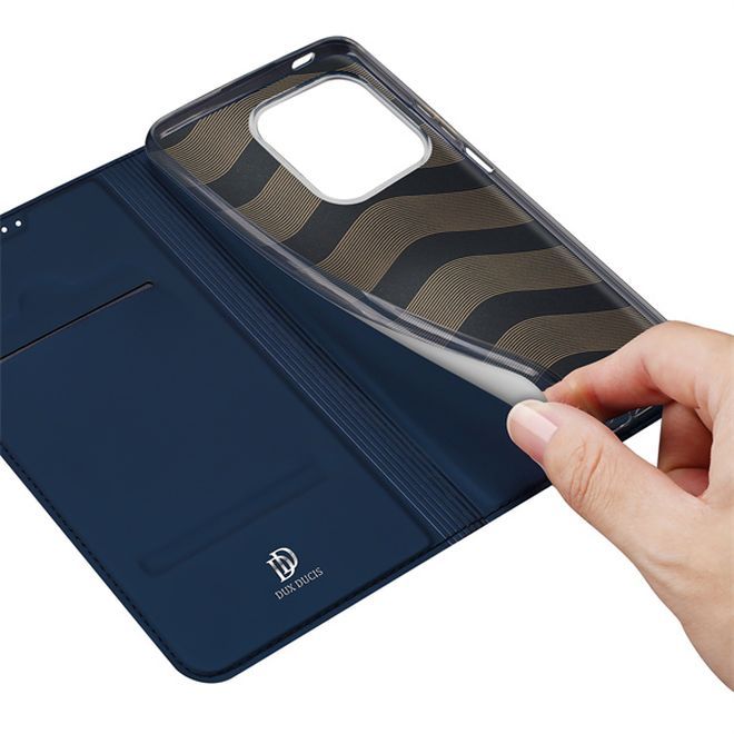 Dux Ducis - Honor X8a Hülle  - Handy Bookcover - Skin Pro Series - blau