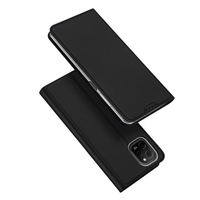 Dux Ducis - Huawei nova Y61 Hülle  - Handy Bookcover - Skin Pro Series - schwarz