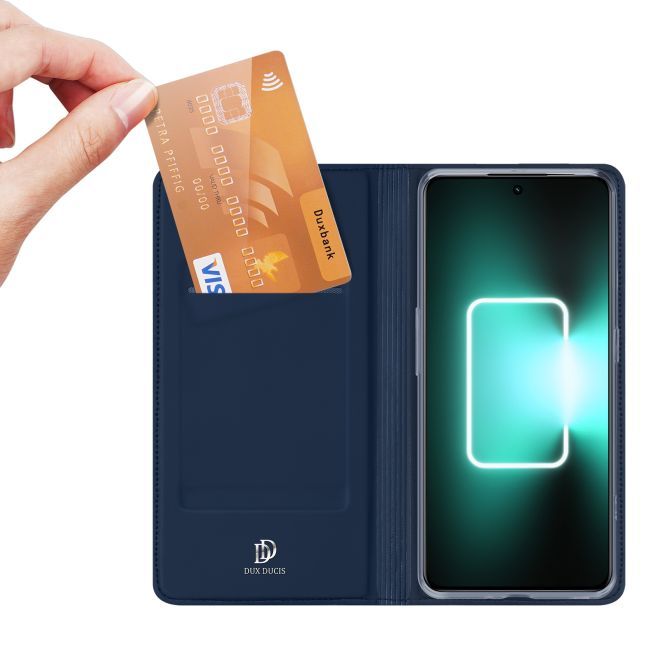 Dux Ducis - Realme GT3 Hülle  - Handy Bookcover - Skin Pro Series - blau