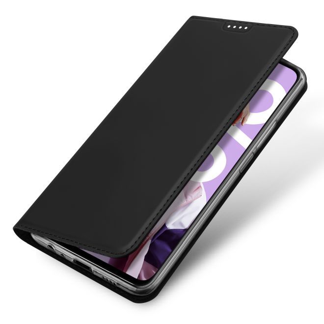 Dux Ducis - Realme C55 Hülle - Handy Bookcover - Skin Pro Series - schwarz