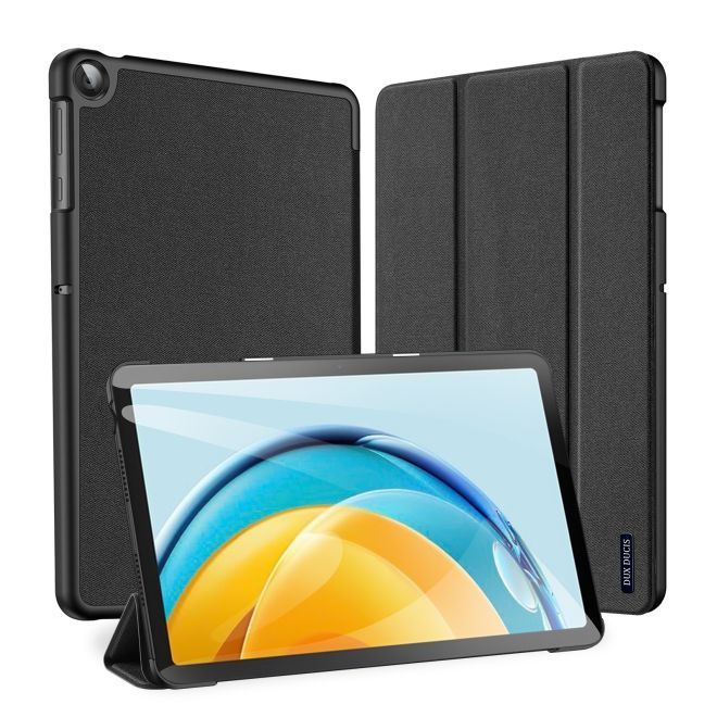 Dux Ducis - Huawei MatePad SE 10.4 (2022) Hülle - Leder Smart Flip Case - Domo Series - schwarz