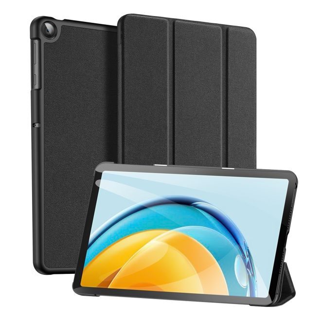 Dux Ducis - Huawei MatePad SE 10.4 (2022) Hülle - Leder Smart Flip Case - Domo Series - schwarz