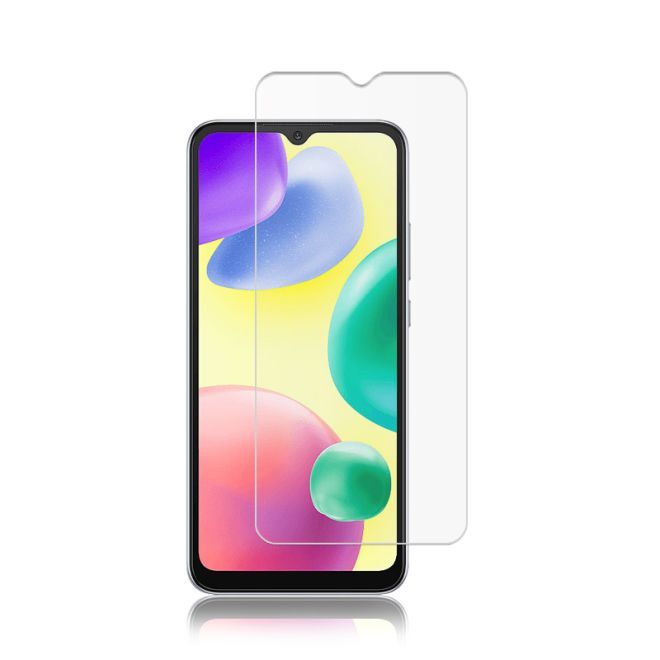 Xiaomi Redmi 11A Panzerglas 2.5D Full Cover - Full Glue Displayschutz (0.33 mm) - transparent