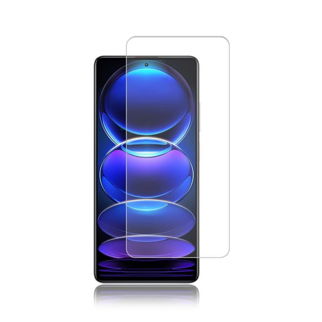 Xiaomi Redmi Note 12 Pro+ 5G Panzerglas 2.5D Full Cover - Full Glue Displayschutz (0.33 mm) - transparent