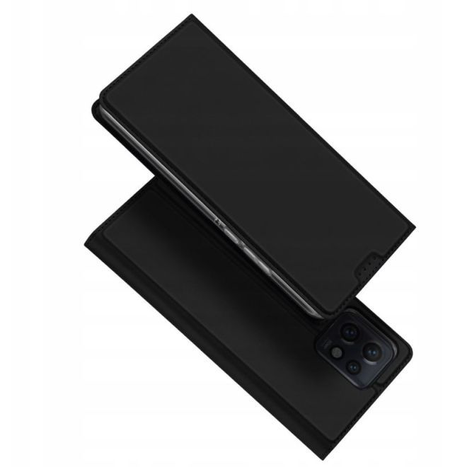 Dux Ducis - Motorola Edge 40 Pro Hülle - Handy Bookcover - Skin Pro Series - schwarz