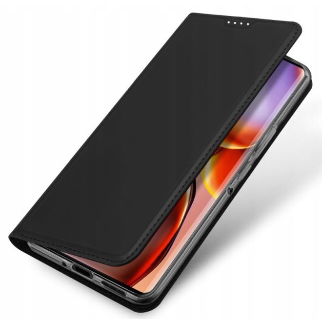 Dux Ducis - Motorola Edge 40 Pro Hülle - Handy Bookcover - Skin Pro Series - schwarz