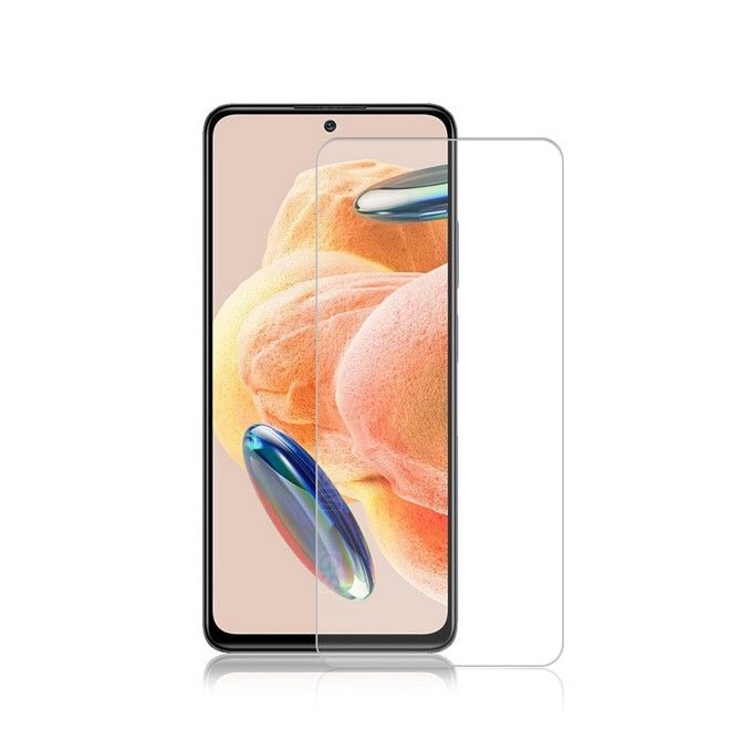 Xiaomi Redmi Note 12 Pro 4G Panzerglas 2.5D Full Cover - Full Glue Displayschutz (0.33 mm) - transparent