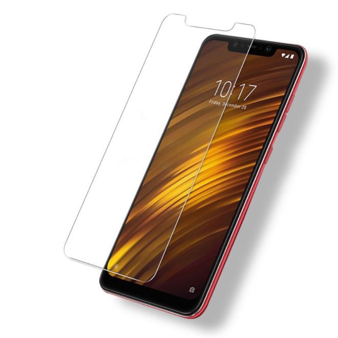 Xiaomi Pocophone F1 Schutzglas Displayschutz - Panzer Glas - 0.3mm dick - transparent