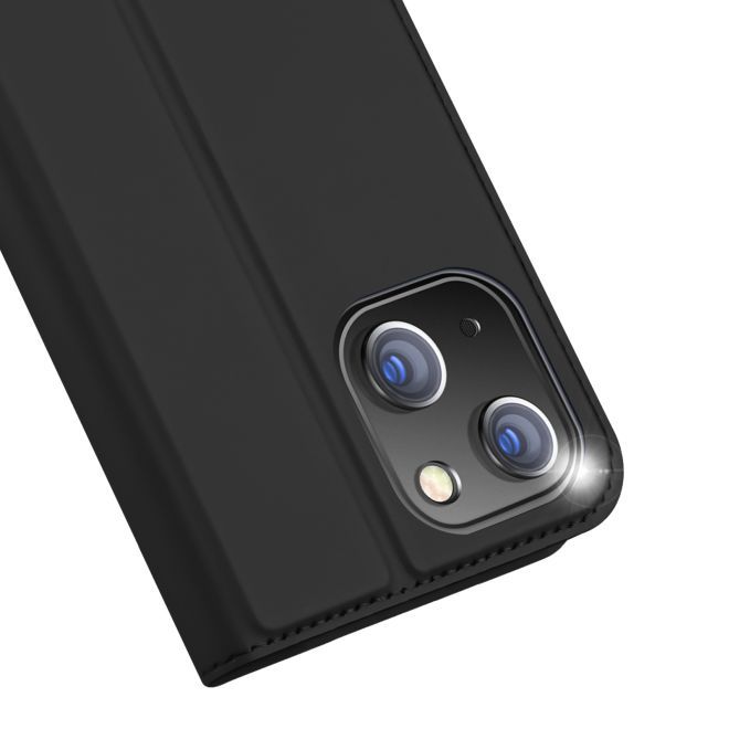 Dux Ducis - iPhone 15 Plus Hülle - Handy Bookcover - Skin Pro Series - schwarz