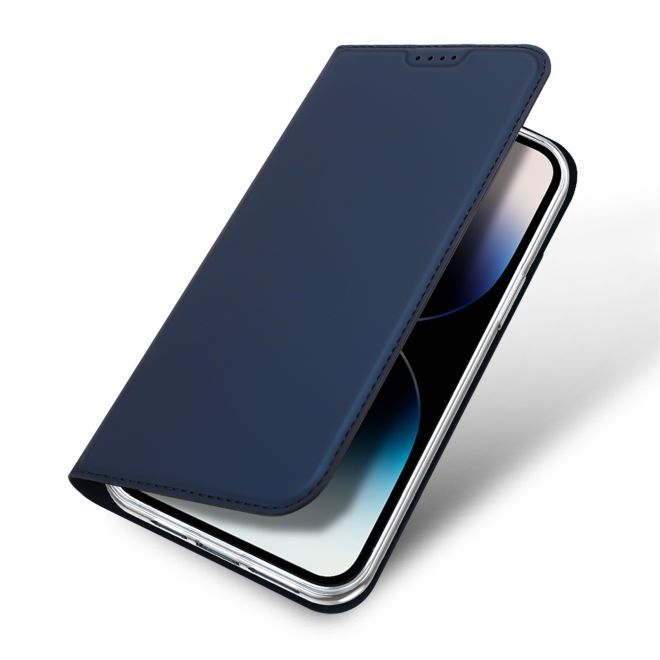 Dux Ducis - iPhone 15 Pro Max Hülle - Handy Bookcover - Skin Pro Series - blau