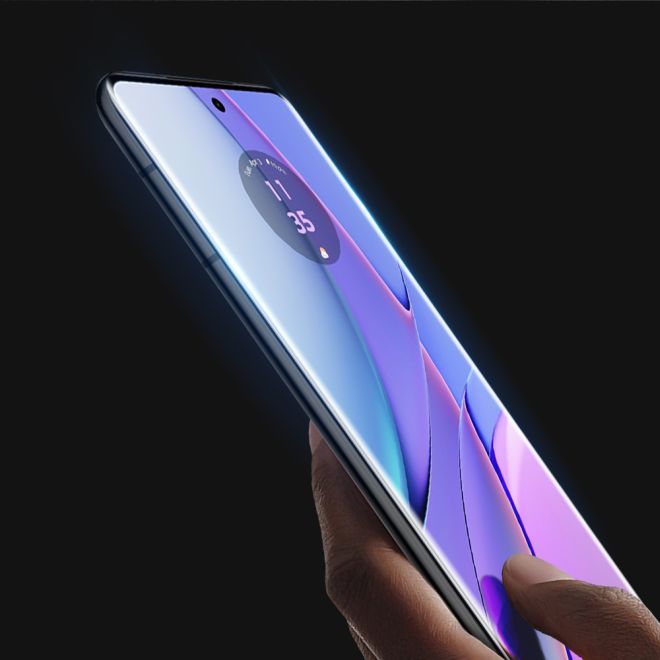 Dux Ducis - Motorola Edge 40 Schutzglas - Displayschutz aus gehärtetem Glas - 9H Panzer Glas - Curved - schwarz