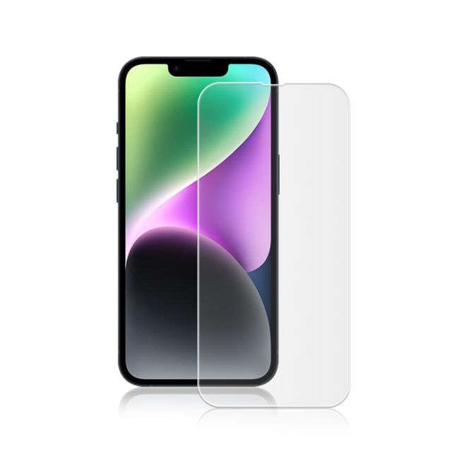 iPhone 15 Panzerglas 2.5D Full Cover - Full Glue Displayschutz (0.33 mm) - transparent