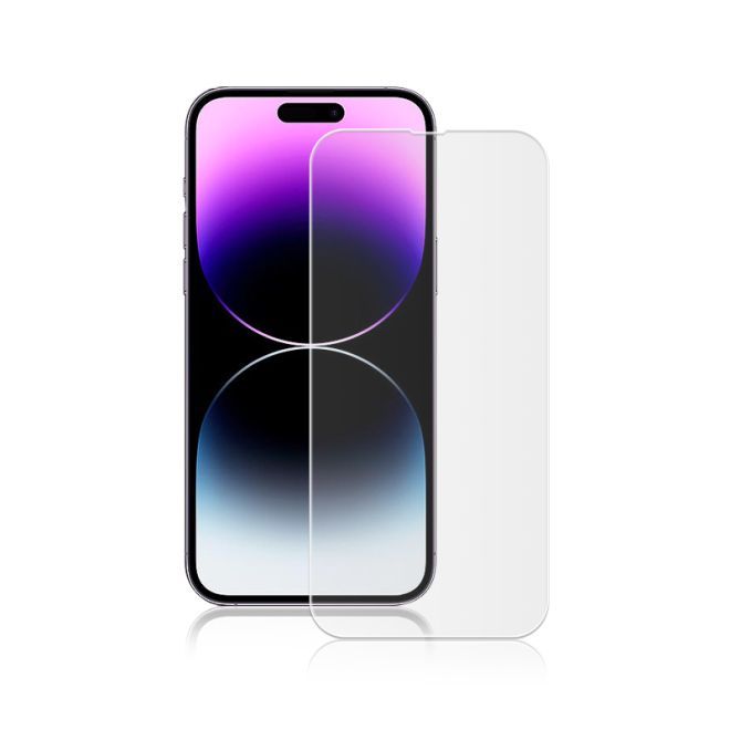iPhone 15 Pro Max Panzerglas 2.5D Full Cover - Full Glue Displayschutz (0.33 mm) - transparent