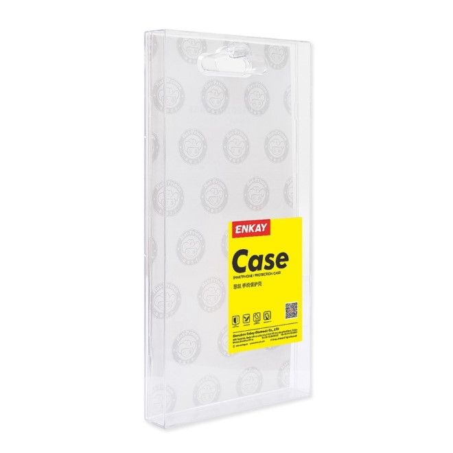 Enkay - Honor X8 4G Handyhülle - Robustes TPU Softcase - Air-Cushion Case Series - transparent