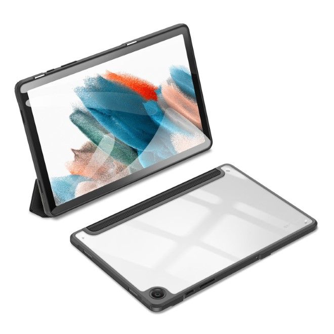 Dux Ducis - Samsung Galaxy Tab A9+ Hülle - Leder Bookcover - Toby Series - schwarz