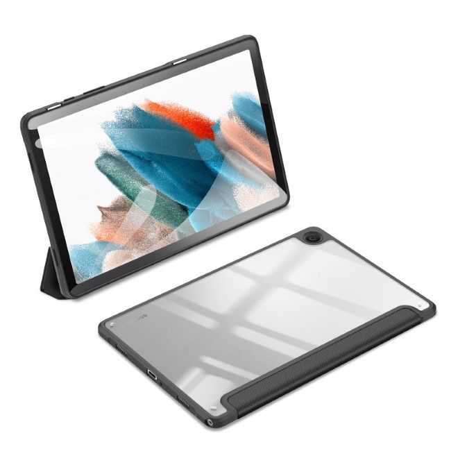 Dux Ducis - Samsung Galaxy Tab A9+ Hülle - Leder Bookcover - Toby Series - schwarz