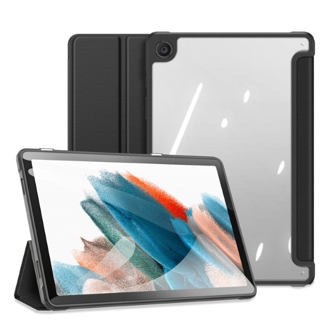 Dux Ducis - Samsung Galaxy Tab A9+ Hülle - Leder Bookcover - Toby Series - schwarz