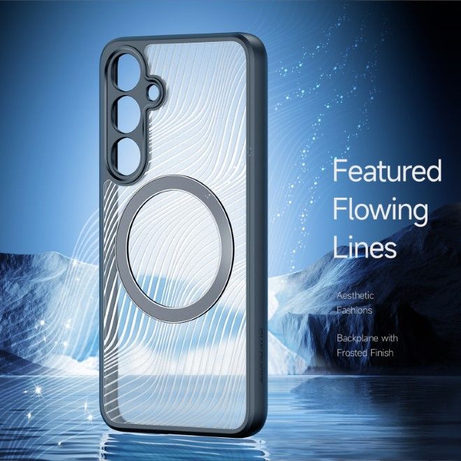 Dux Ducis - Samsung Galaxy S24+ Hülle - Hardcase - MagSafe - Aimo Mag Series - schwarz