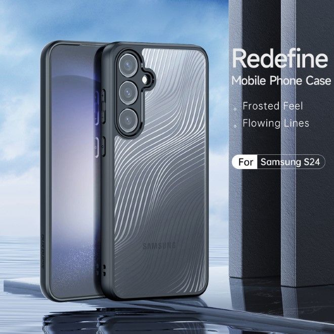 Dux Ducis - Samsung Galaxy S24 Hülle - Hardcase - Aimo Series - schwarz