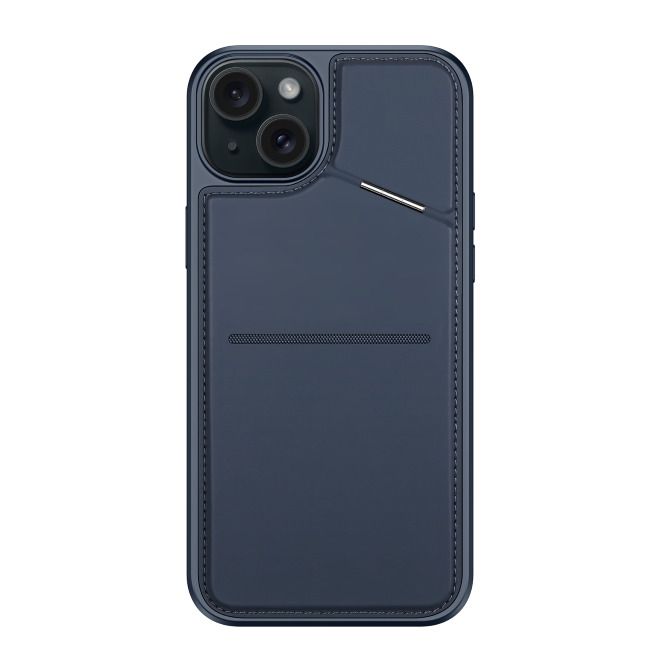 Dux Ducis - iPhone 15 Hülle - PC und TPU Hardcase - Rafi II Mag Series - blau