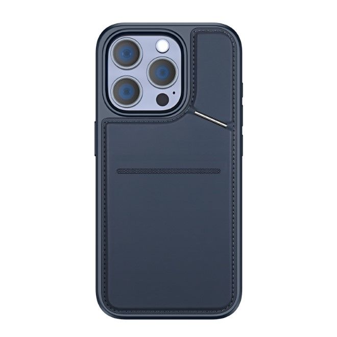 Dux Ducis - iPhone 15 Pro Hülle - PC und TPU Hardcase - Rafi II Mag Series - blau