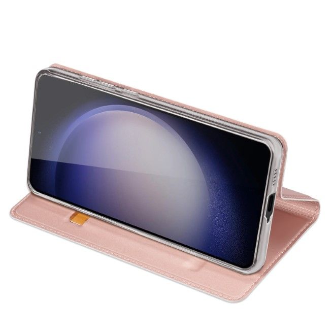 Dux Ducis - Samsung Galaxy S24+ Hülle - Handy Bookcover - Skin Pro Series - rosa