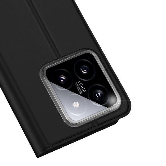 Dux Ducis - Xiaomi 14 Hülle - Handy Bookcover - Skin Pro Series - schwarz