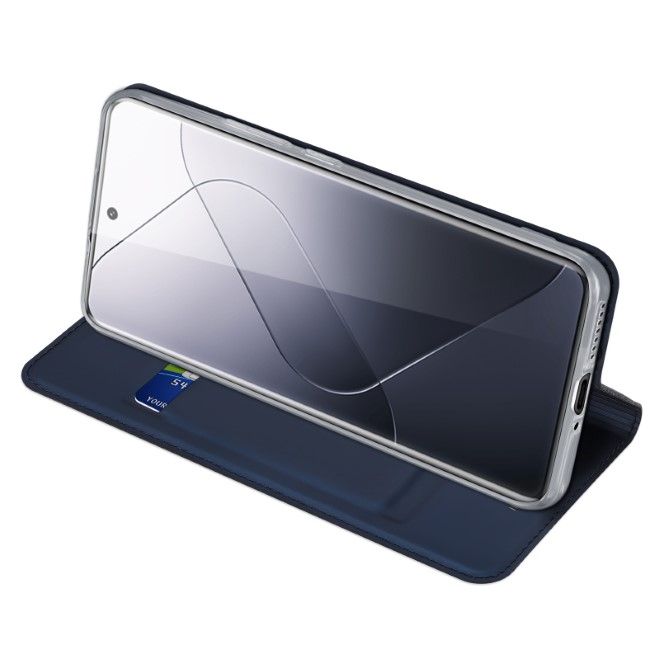 Dux Ducis - Xiaomi 14 Pro Hülle - Handy Bookcover - Skin Pro Series - blau