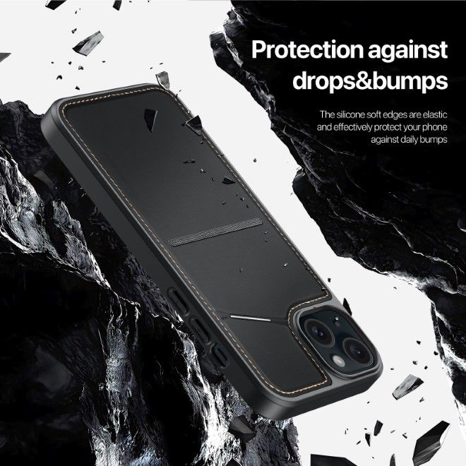 Dux Ducis - iPhone 14 / iPhone 13 Hülle - PC und TPU Hardcase - Rafi II Mag Series - schwarz