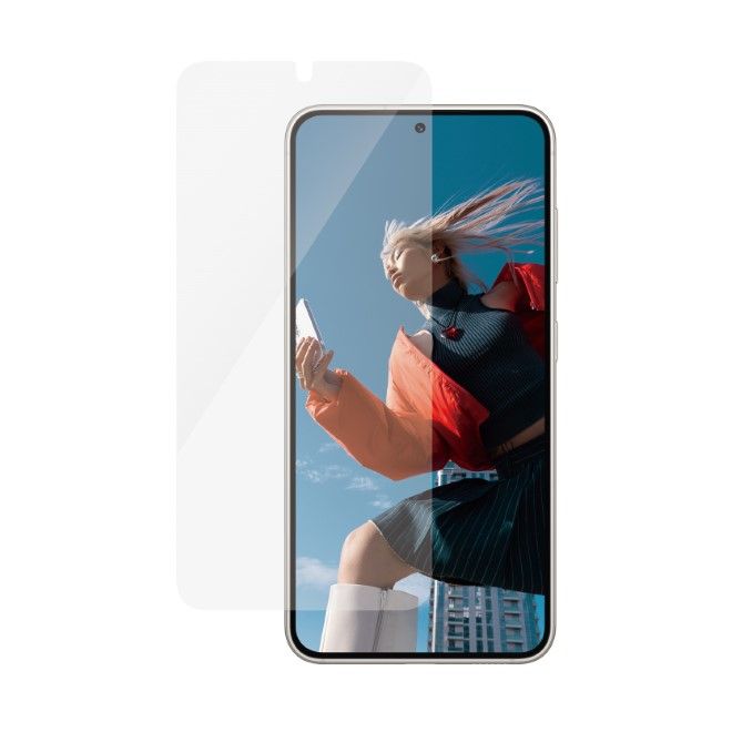 PanzerGlass - Samsung Galaxy S24 Displayschutz aus gehärtetem Glas - Ultra Wide Fit (7350) - transparent