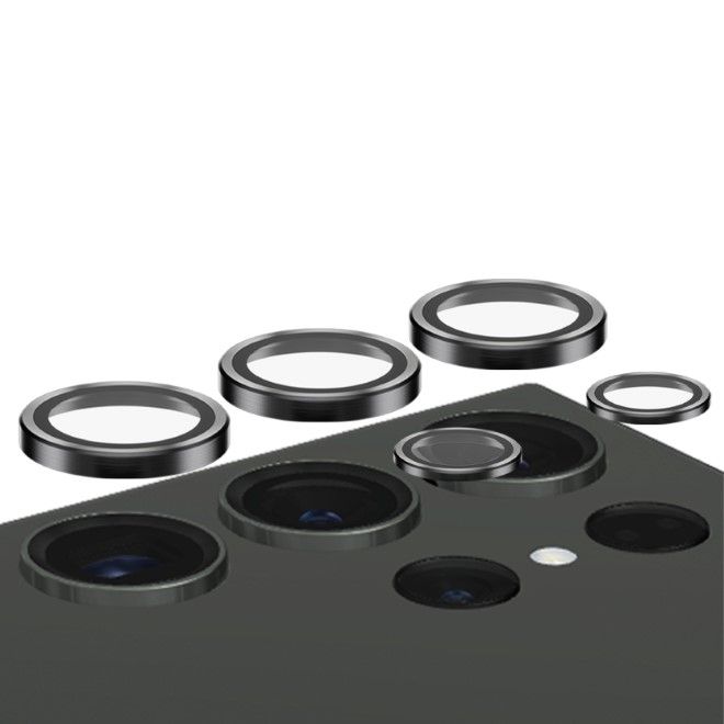 PanzerGlass - Samsung Galaxy S24 Ultra Rückseiten Kamera Schutzglas - Hoops Series (1209) - schwarz