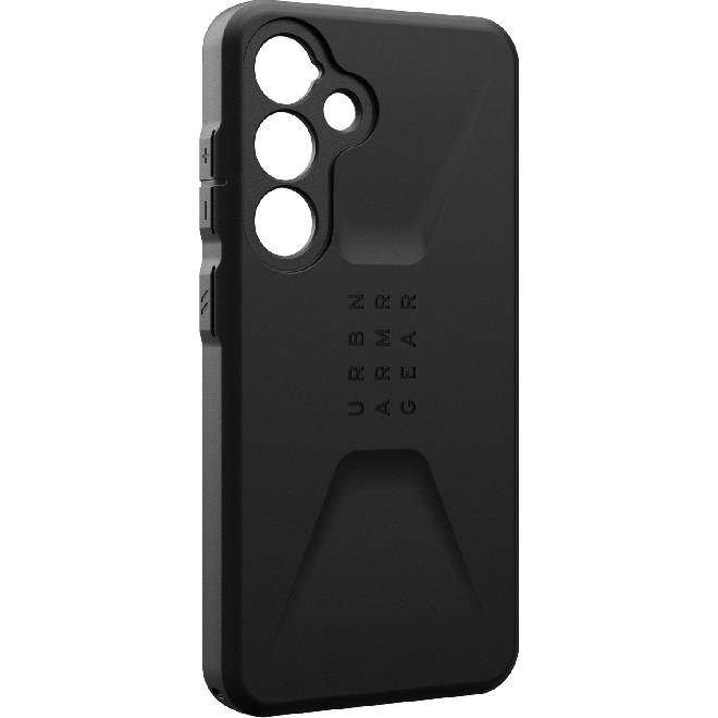 UAG - Samsung Galaxy S24 Hülle - Robustes Backcover - Civilian Case - schwarz