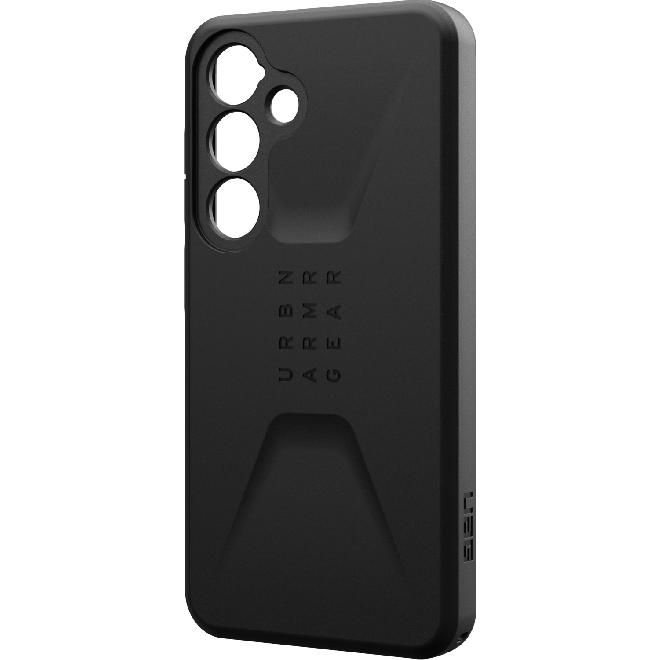 UAG - Samsung Galaxy S24 Hülle - Robustes Backcover - Civilian Case - schwarz