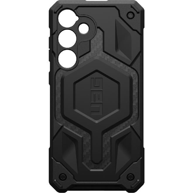 UAG - Samsung Galaxy S24+ Hülle - Robustes Backcover - Monarch Case - carbon fiber