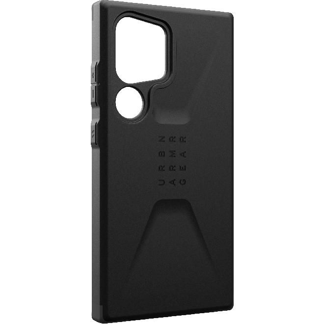 UAG - Samsung Galaxy S24 Ultra Hülle - Robustes Backcover - Civilian Case - schwarz