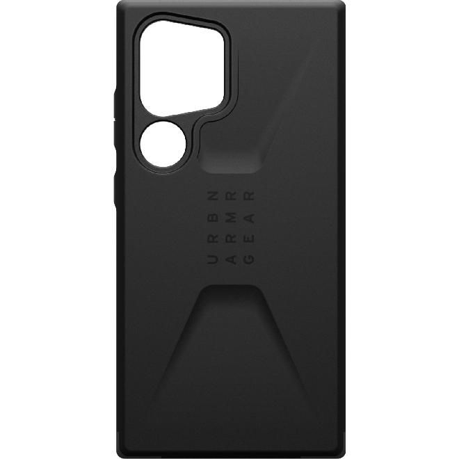 UAG - Samsung Galaxy S24 Ultra Hülle - Robustes Backcover - Civilian Case - schwarz