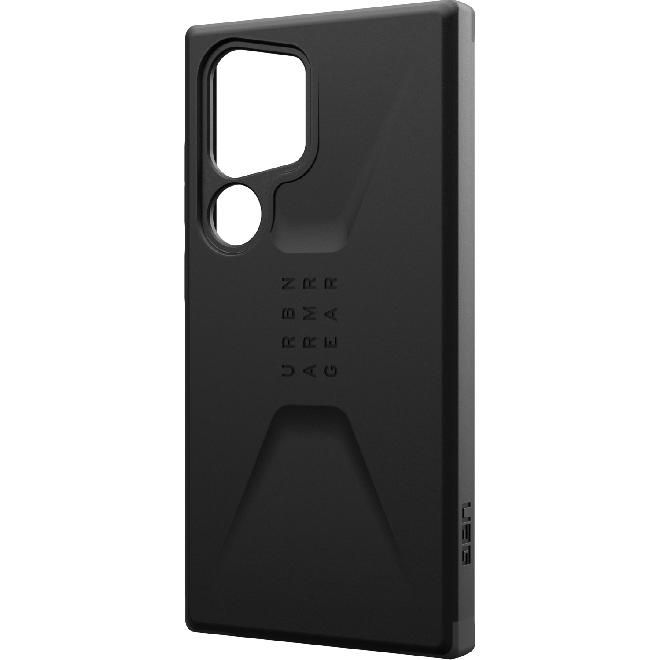 UAG - Samsung Galaxy S24 Ultra Hülle - Robustes Backcover - Civilian Case - schwarz