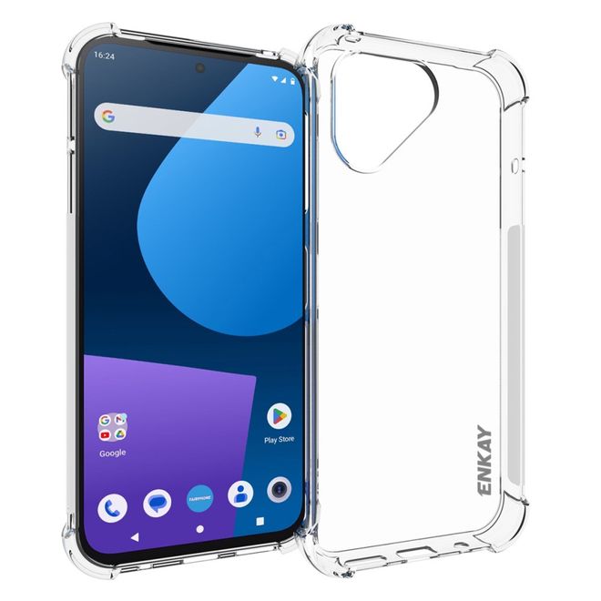 Enkay - Fairphone 5 Hülle - Softcase TPU Series - transparent