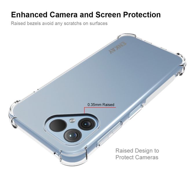 Enkay - Fairphone 5 Hülle - Softcase TPU Series - transparent
