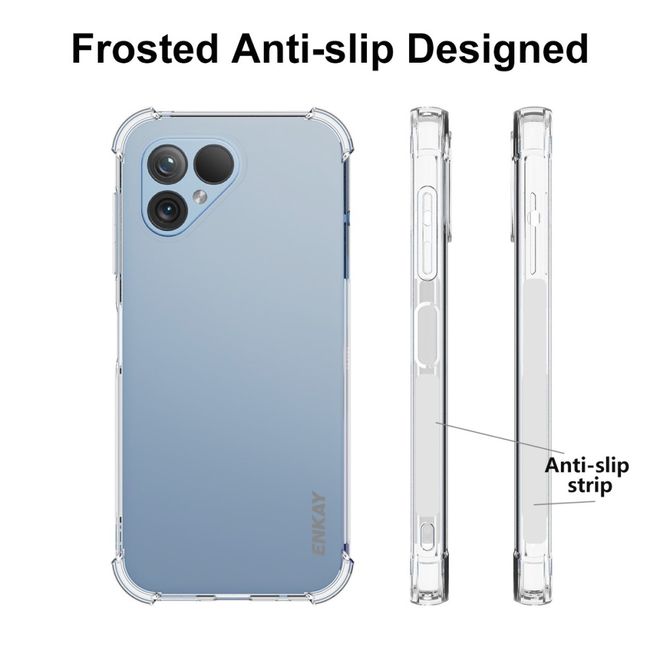 Enkay - Fairphone 5 Hülle - Softcase TPU Series - transparent