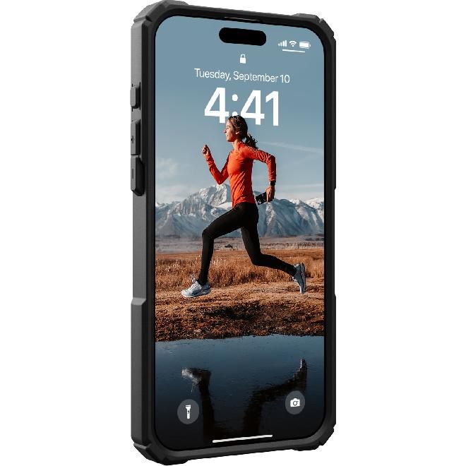 UAG - iPhone 15 Pro Max Hülle - Robustes Backcover - Plasma XTE Series - schwarz/orange