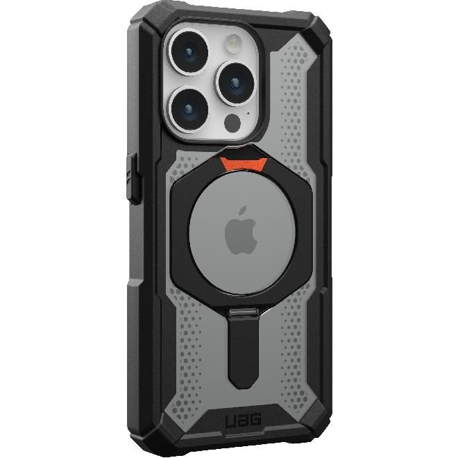 UAG - iPhone 15 Pro Hülle - Robustes Backcover - Plasma XTE Series - schwarz/orange