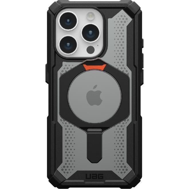 UAG - iPhone 15 Pro Hülle - Robustes Backcover - Plasma XTE Series - schwarz/orange