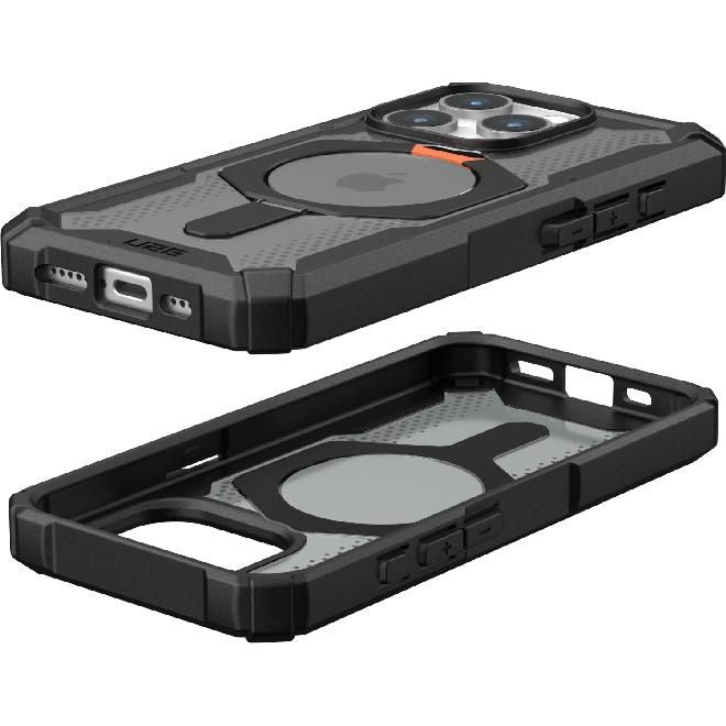 UAG - iPhone 15 Pro Hülle - Robustes Backcover - Plasma XTE Series - schwarz/orange