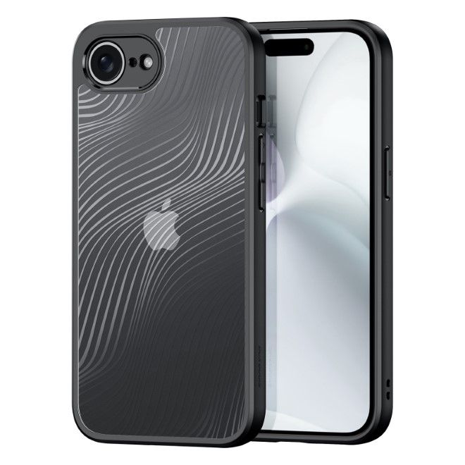 Dux Ducis - iPhone 16e Hülle - Hardcase - Aimo Series - schwarz