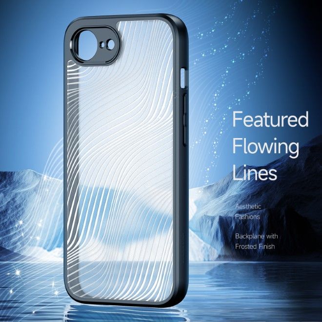 Dux Ducis - iPhone 16e Hülle - Hardcase - Aimo Series - schwarz