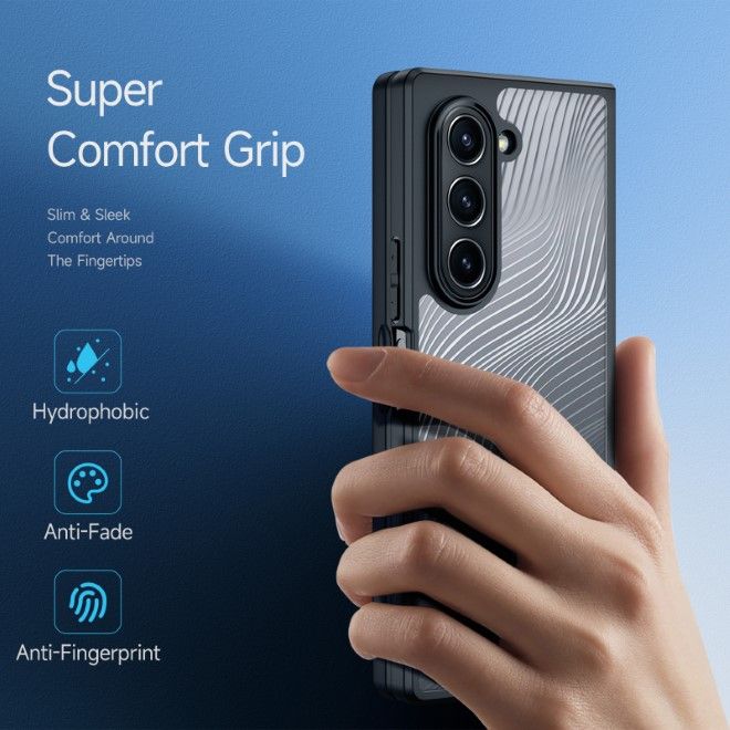 Dux Ducis - Samsung Galaxy Z Fold6 Hülle - Hardcase - Aimo Series - schwarz