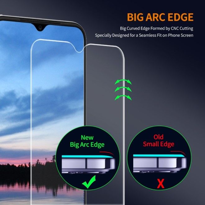 Enkay - Oppo A18 4G / A38 4G Schutzglas Displayschutz - Panzer Glas - 9H HD - transparent