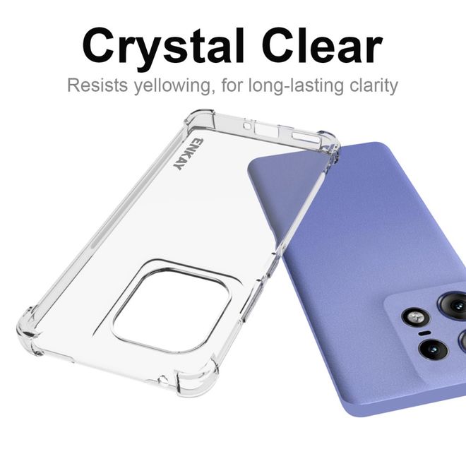 Enkay - Motorola Edge 50 Pro Hülle - Softcase TPU Series - transparent